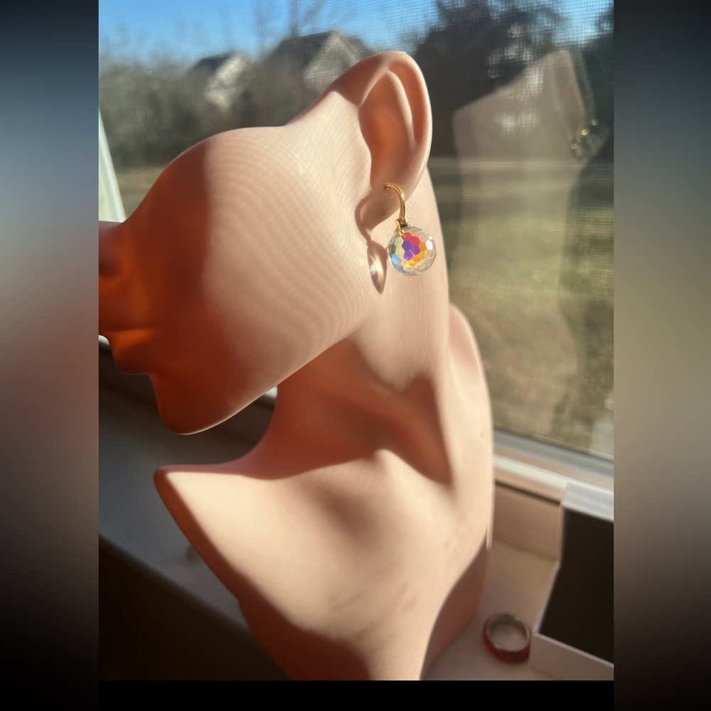 Katespade special edition disco ball earrings - large - Picture 6 of 11